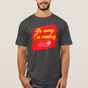 Jag läser Bok Älskare Bok Nerd Librarian T Shirt
