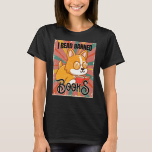 Jag läser Bokar bokmasklästa litteratur om förbud T Shirt