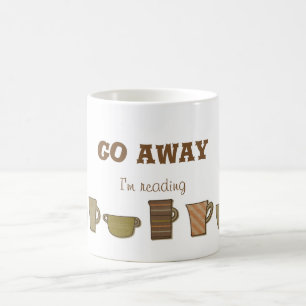 Jag läser Bokar Coffee Tea Mugg