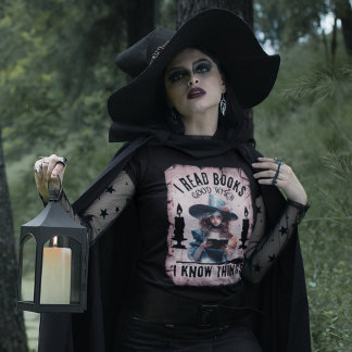 Jag läser bokar, jag känner sak halloween-läsare t shirt