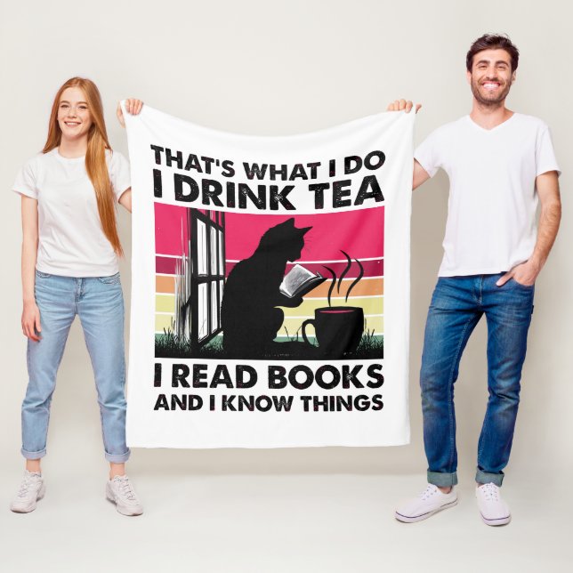 Jag läser bokar och jag känner sak fleecefilt (På plats)