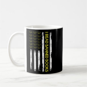 Jag läser bokmärkesläsare för förbjuden Bokar Kaffemugg