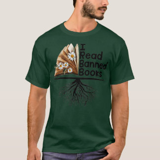 Jag läser bokmasken Banned Bokar Bok Älskare i Boo T Shirt