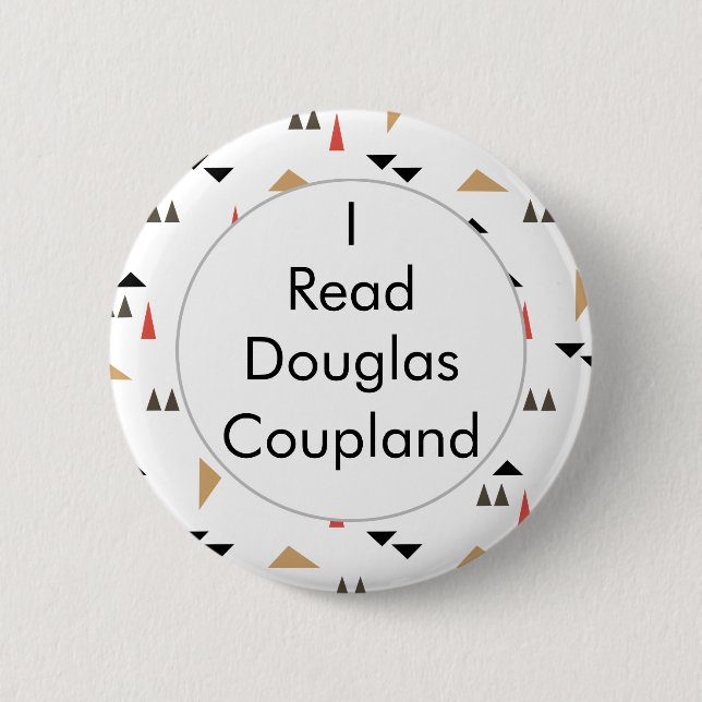 Jag läser Douglas Coupland som kanadensiska bokar Knapp (Framsida)