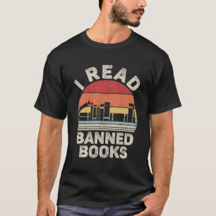 Jag läser förbjuden Bokar T Shirt