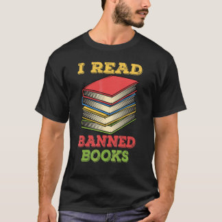 Jag läser förbjuden Bokar T Shirt