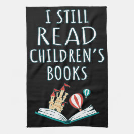 Jag läser fortfarande Barns Bokar II Kökshandduk