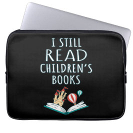 Jag läser fortfarande Barns Bokar II Laptop Fodral