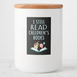 Jag läser fortfarande Barns Bokar II Mat Etikett