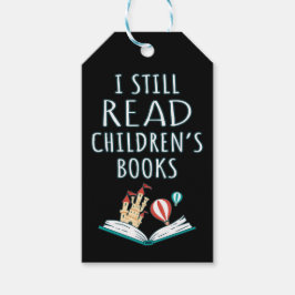 Jag läser fortfarande Barns Bokar II Presentetikett