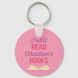 Jag läser fortfarande Barns Bokar III Nyckelring