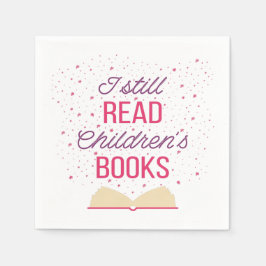 Jag läser fortfarande Barns Bokar III Pappersservett