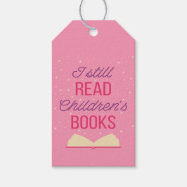 Jag läser fortfarande Barns Bokar III Presentetikett