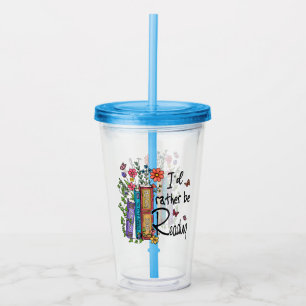 Jag läser hellre take away mugg