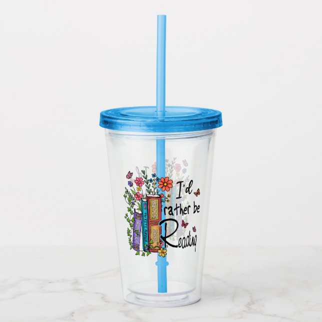 Jag läser hellre take away mugg (Framsida)