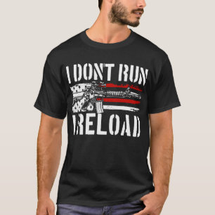 Jag läser inte upp andra ändringsförslag-Gun-Höger T Shirt