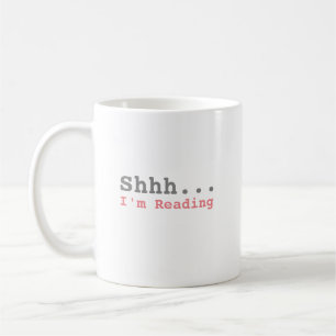 Jag läser   Lustigt Kaffemugg