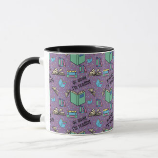Jag läser Mysiga kaffet Mugg