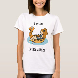 Jag läser överallt t shirt