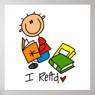 Jag läser poster