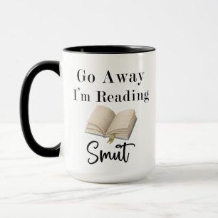 Jag läser Smut 15 oz kaffe Mugg