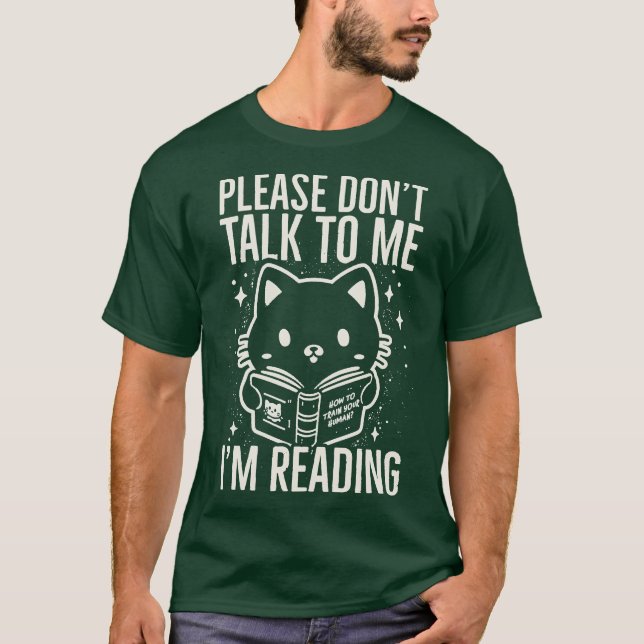 jag läser t shirt (Framsida)