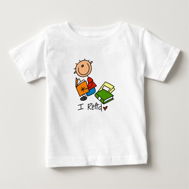 Jag läser t-shirt (Framsida)