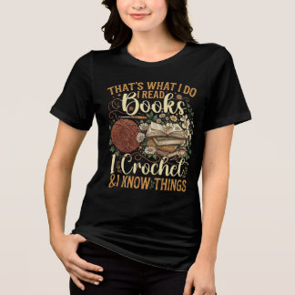 Jag Lässer Böcker Jag Virkar Jag Vet Saker Roligt T Shirt