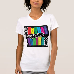 Jag läste Bannad Bokar T-shirt