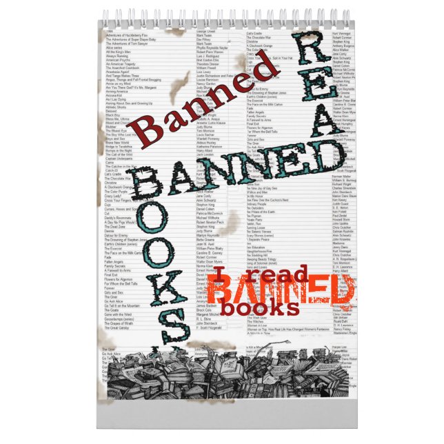 Jag läste BANNED bokar..2023-kalender Kalender (Omslag)