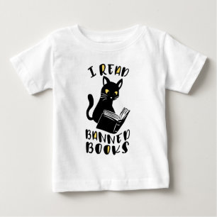 Jag läste bokar Cat som förbjudits T Shirt