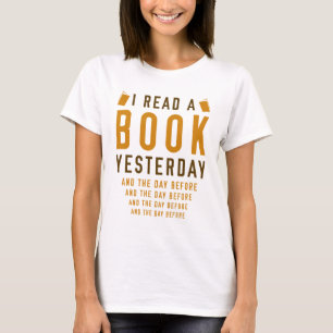 Jag läste en Bok i går T Shirt