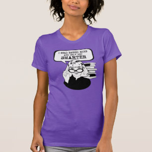 Jag läste förbjuden bokar och bara blir smartare t shirt