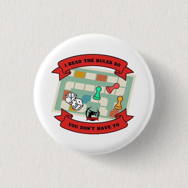 Jag läste Regler.. Knapp (Framsida)