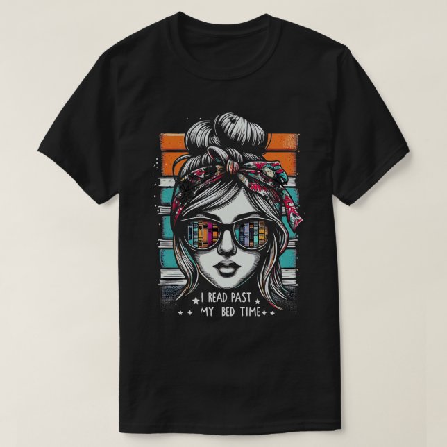 Jag läste Småbarn om min Bedtime Girl T Shirt (Design framsida)