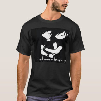 JAG LÅTER ALDRIG DIG GÅ T-SHIRT