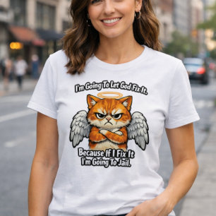 Jag Låter Gud Fixa  T Shirt