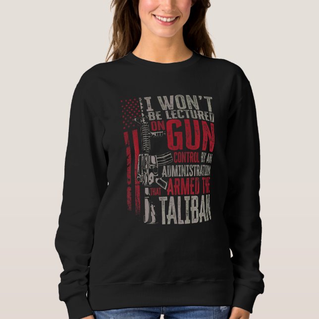 Jag låter mig inte hållas föreläsningar om vapenko t shirt (Framsida)