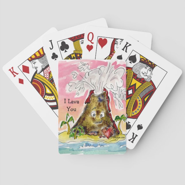 Jag Lava You Casinokort (Baksidan)