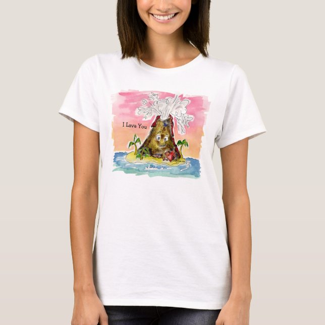 Jag Lava You T-shirt (Framsida)