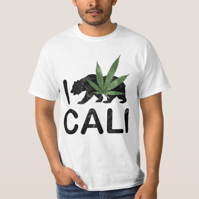 Jag leder Cali T Shirt (Framsida)