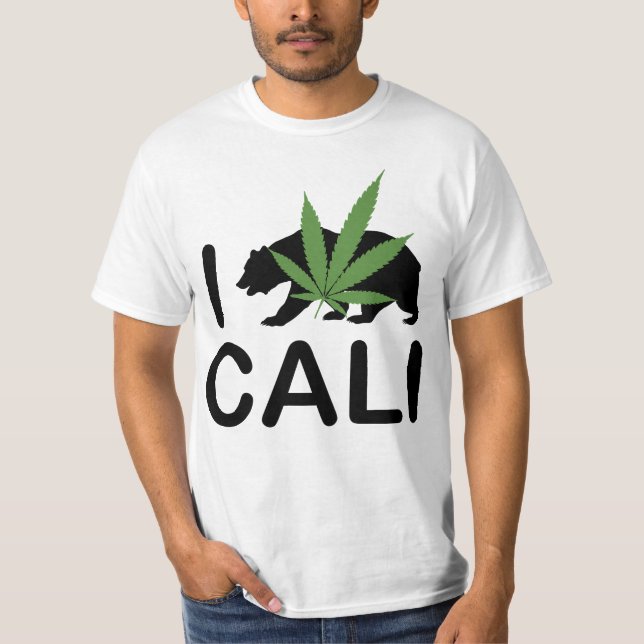 Jag leder Cali T Shirt (Framsida)