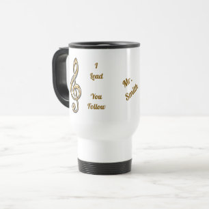 Jag leder dig att följa musikledaren Guld Clef Con Resemugg