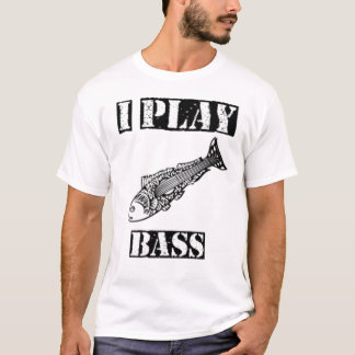 Jag leker bas tee shirt