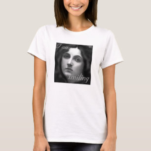 "Jag leker" Bkliande återställer Ansikte/ Goth/ T Shirt