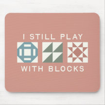 Jag leker fortfarande med block Quilter's