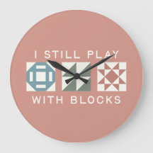 Jag leker fortfarande med block Quilter's