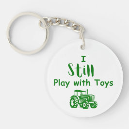 Jag Leker Fortfarande Med Leksaker Rolig Traktor N