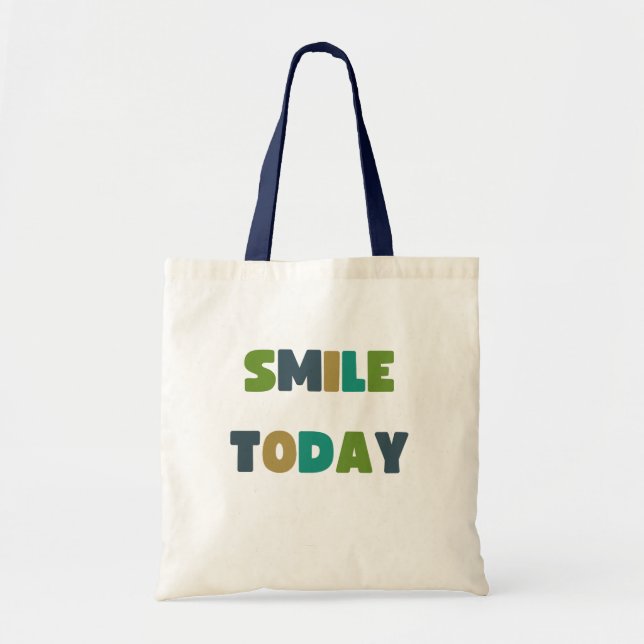 Jag leker idag. Citat och Shopping bag Tygkasse (Framsidan)