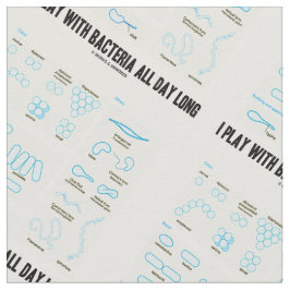 Jag leker med bakterier all lång Microbiology för Tyg